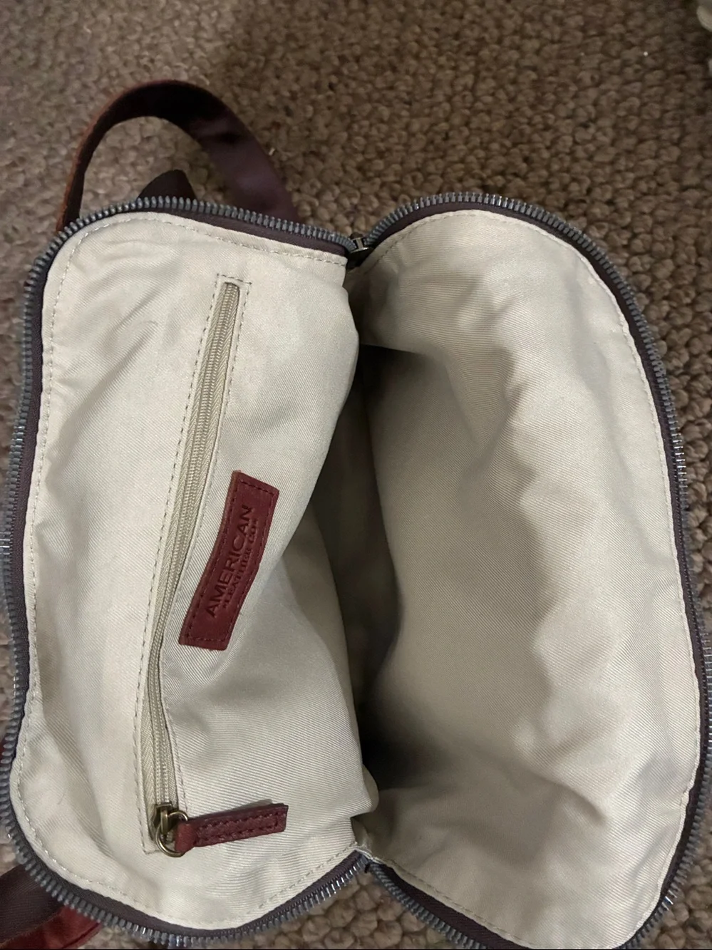 Chestnut Leather Backpack